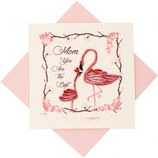 Quilled Mother Congratulations Card