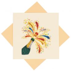 Quilled Celebration Congratulations Card